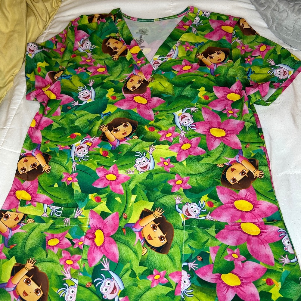 Dora the Explorer Scrub Top